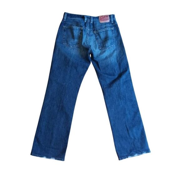 Bootcut Straight Jeans Easy Rider Lucky Brand Blue Button Fly  Sz 10 - Picture 3 of 9